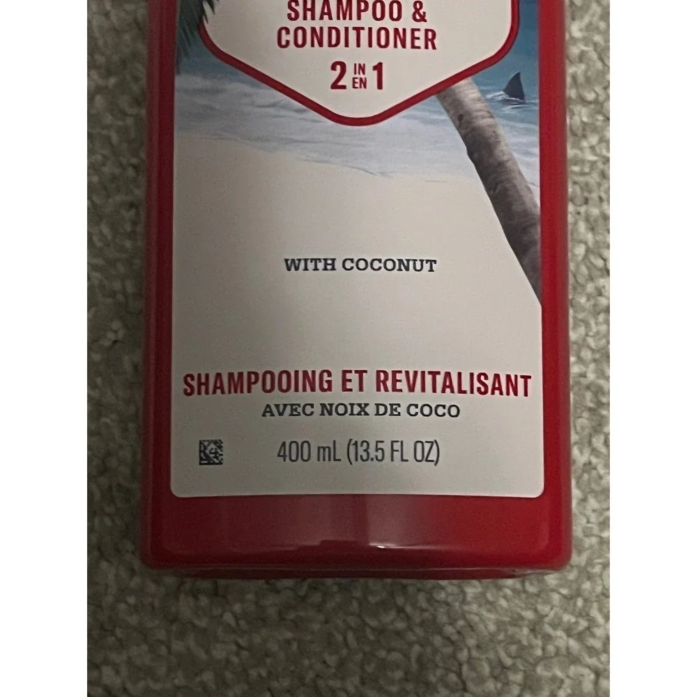 Old Spice Fiji 2in1 Shampoo and Conditioner with Coconut for Men 13.5 FL OZ